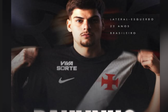 Vasco oficializa a chegada do lateral Paulinho para reforçar o elenco