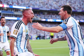 Argentina vai para o intervalo com vitória parcial de 1 a 0 sobre a Suíça