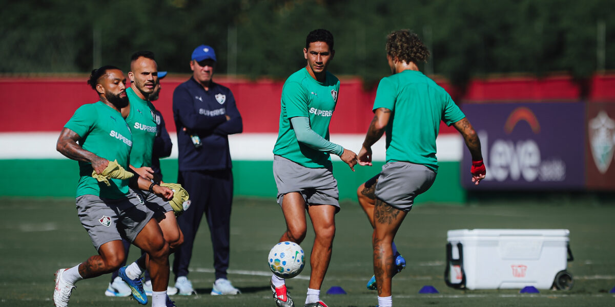 Fluminense intensifica preparação para amistoso contra o Bahia no Maracanã