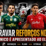 Vasco intensifica busca por reforços com presença de novo técnico no centro de treinamento