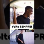 Rayan reencontra elenco e funcionários em visita ao CT Moacyr Barbosa