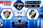 Futsal de base vive clássico decisivo entre Fluminense e Vasco