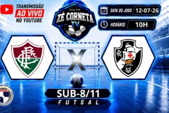 Futsal de base vive clássico decisivo entre Fluminense e Vasco