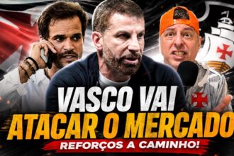 Mercado de transferências: Vasco intensifica busca por reforços e situação de atleta gera incerteza