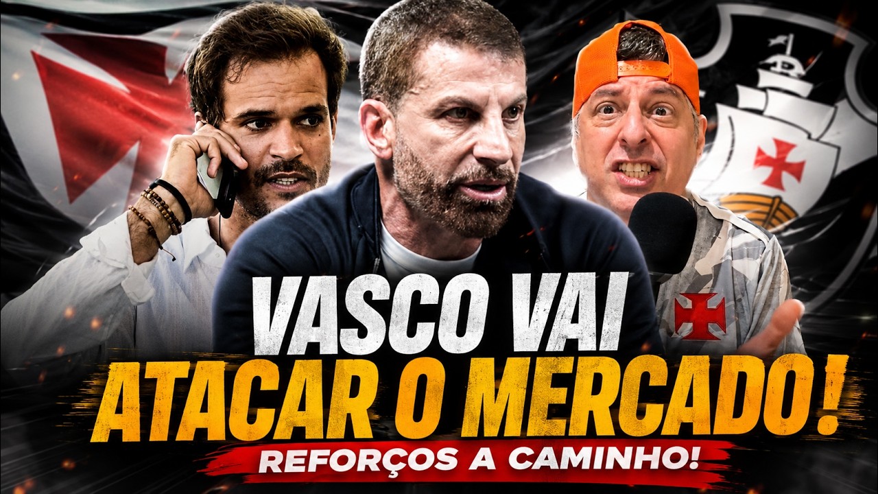 Mercado de transferências: Vasco intensifica busca por reforços e situação de atleta gera incerteza