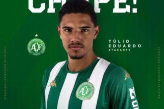 Chapecoense reforça elenco com a contratação do atacante Túlio Eduardo