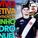 Vasco oficializa chegada de Paulinho e do técnico Pedro Emanuel em coletiva