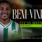 Juventude oficializa a contratação do atacante Lucas Alves para a sequência da temporada
