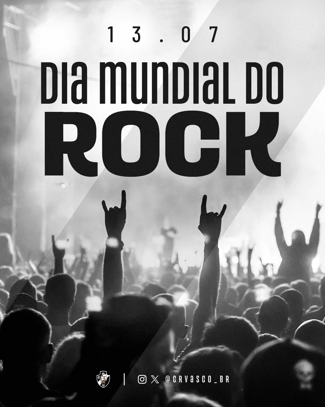 Rock e Vasco da Gama celebram conexão histórica de atitude e paixão
