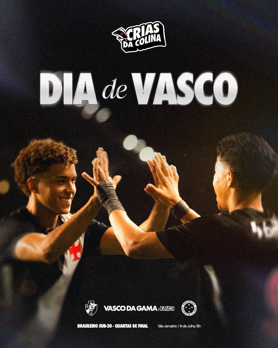 Vasco e Cruzeiro decidem vaga nas semifinais do Brasileiro sub-20 em São Januário