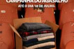 Campanha do agasalho da Guerreiros do Almirante recebe doações até julho