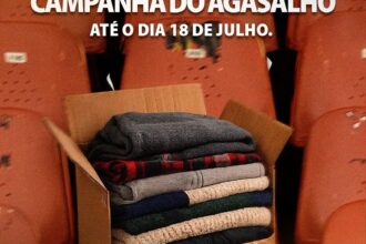 Campanha do agasalho da Guerreiros do Almirante recebe doações até julho