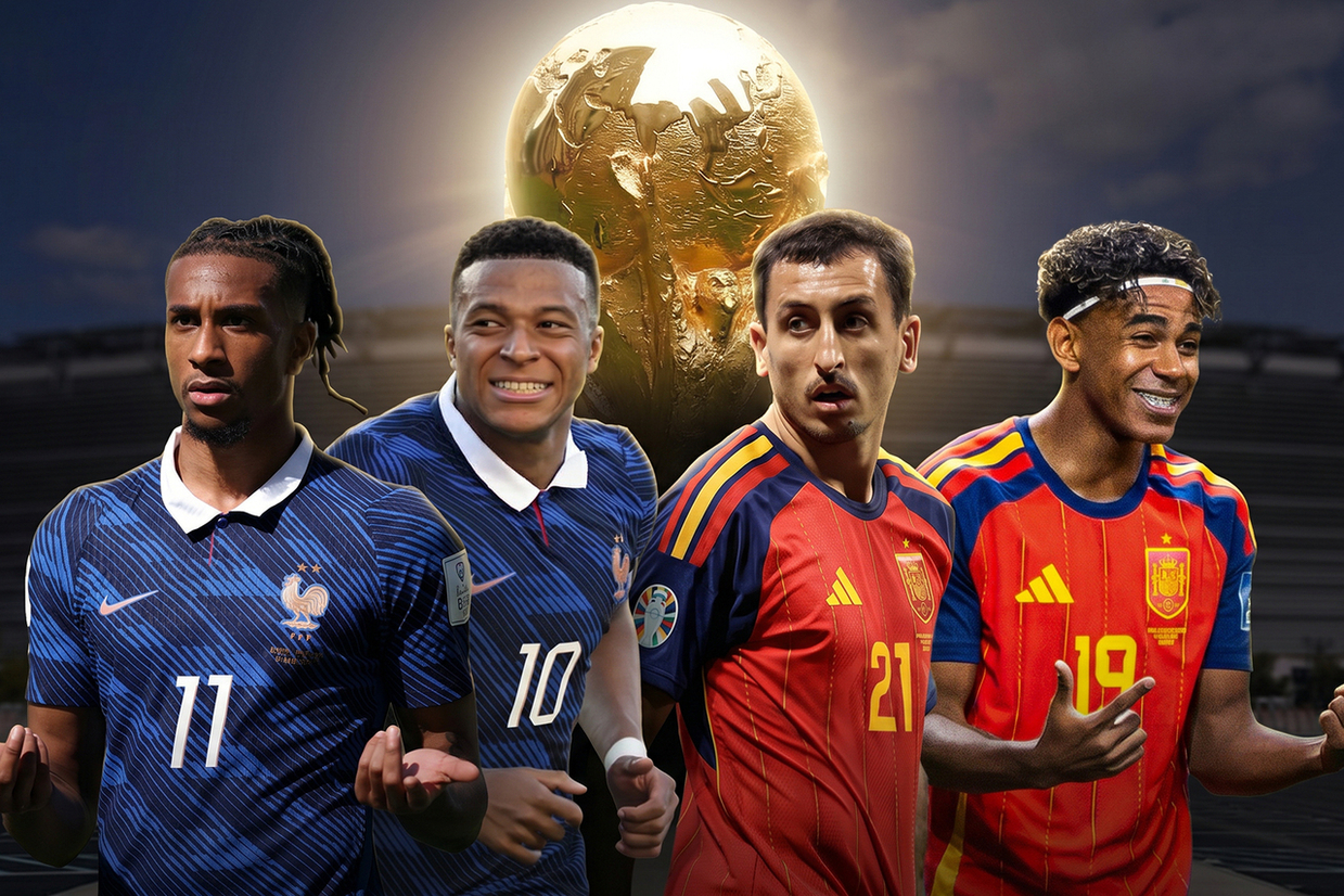 França busca quebrar histórico desafiador contra Espanha em semifinal da Copa do Mundo