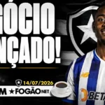 Negociação por Domingos Andrade avança e Botafogo SAF projeta aporte milionário