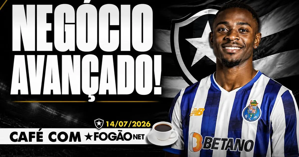 Negociação por Domingos Andrade avança e Botafogo SAF projeta aporte milionário