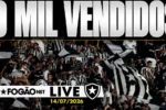 Botafogo atinge marca de 10 mil ingressos vendidos para retorno ao Brasileirão