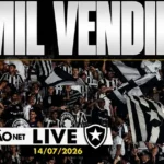 Botafogo atinge marca de 10 mil ingressos vendidos para retorno ao Brasileirão