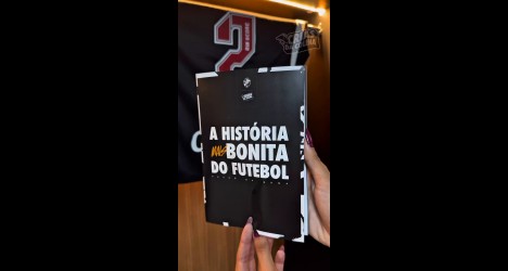Vasco entrega novo kit de boas-vindas aos atletas da base antes de duelo contra o Cruzeiro