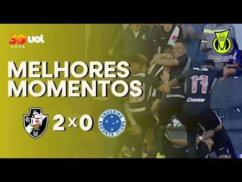 Vasco supera Cruzeiro e avança no Brasileirão sub-20