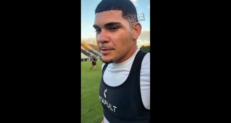 Alison celebra gol decisivo que garantiu classificação do Vasco no Brasileiro Sub-20
