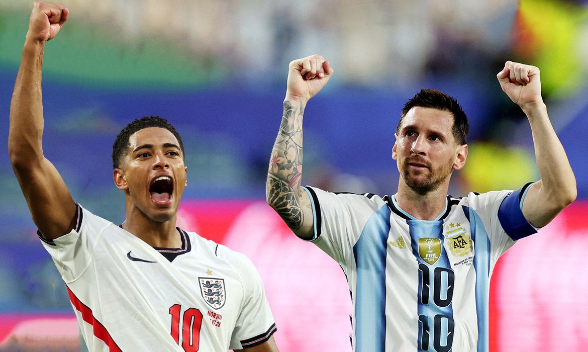 Copa do Mundo: Argentina e Inglaterra decidem vaga na final em Atlanta