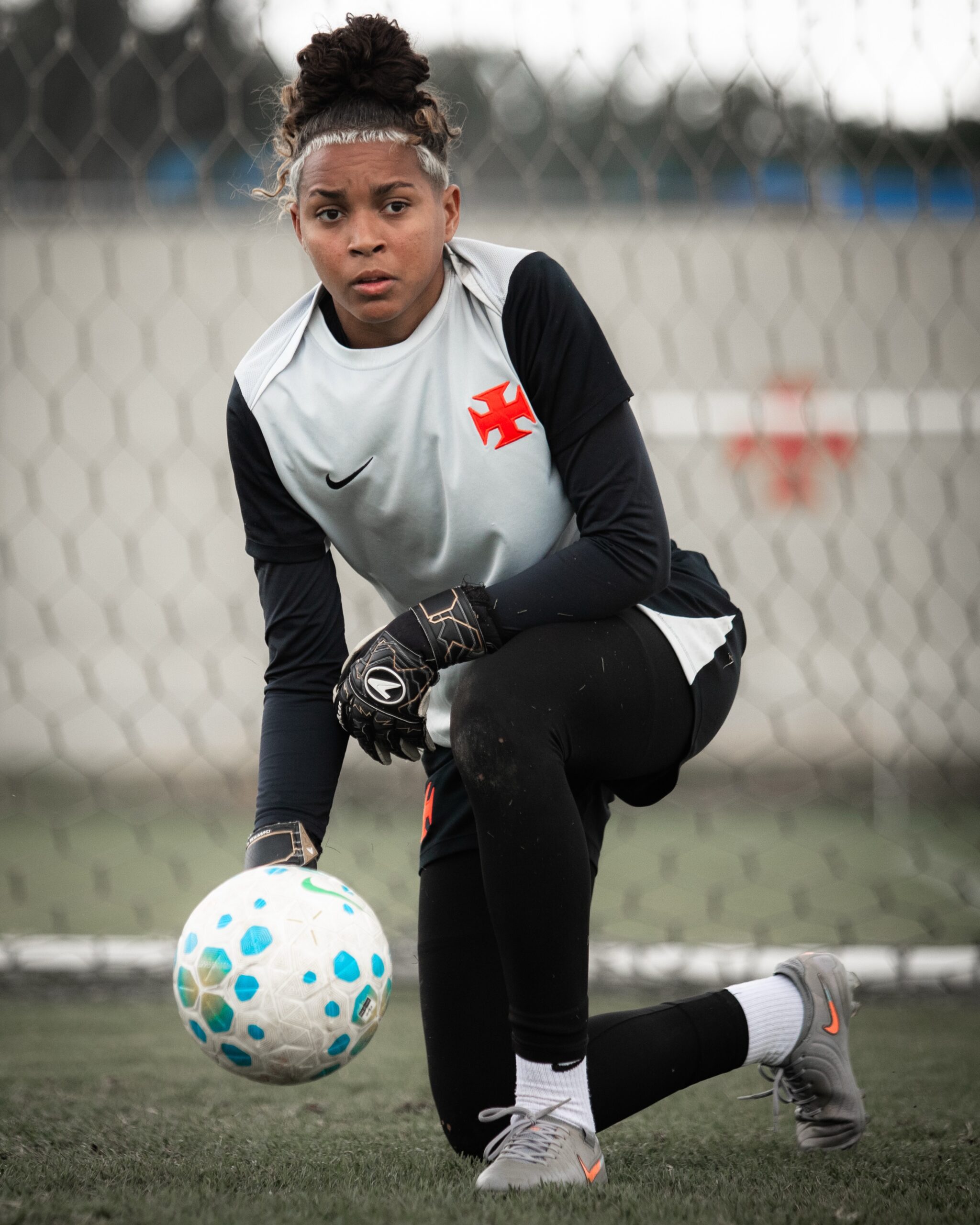 Vasco feminino intensifica preparação em treino realizado nesta terça-feira