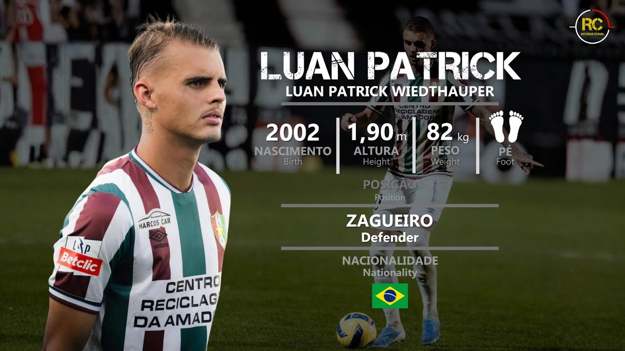 Luan Patrick ganha destaque no mercado e entra na mira do Vasco