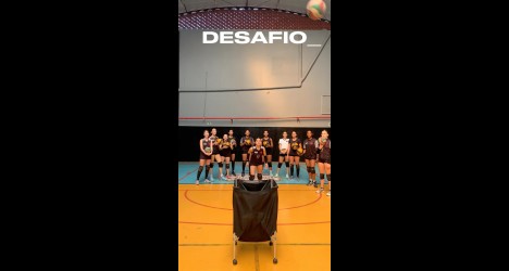 Atletas do vôlei mirim do Vasco enfrentam desafio de precisão em São Januário