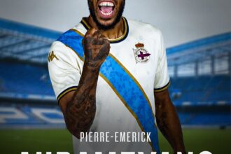 Aubameyang encaminha transferência para o Deportivo La Coruña