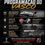 Vasco intensifica preparação logística para sequência decisiva na temporada