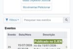 Justiça publica decisão sobre efeito suspensivo e abre prazo para manifestação da 777