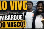 Vasco inicia viagem para enfrentar o Vitória pela décima nona rodada do Brasileirão