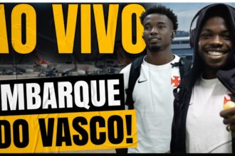 Vasco inicia viagem para enfrentar o Vitória pela décima nona rodada do Brasileirão