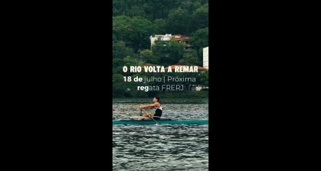 Campeonato estadual de remo da FRERJ movimenta a Lagoa em julho