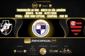 Futsal sub-10 define finalista em clássico decisivo entre Vasco e Flamengo