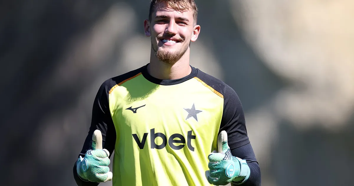 Léo Linck assume titularidade no Botafogo para confronto contra o Santos