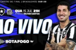 Botafogo recebe o Santos no Nilton Santos por vaga na semifinal do Brasileirão sub-20