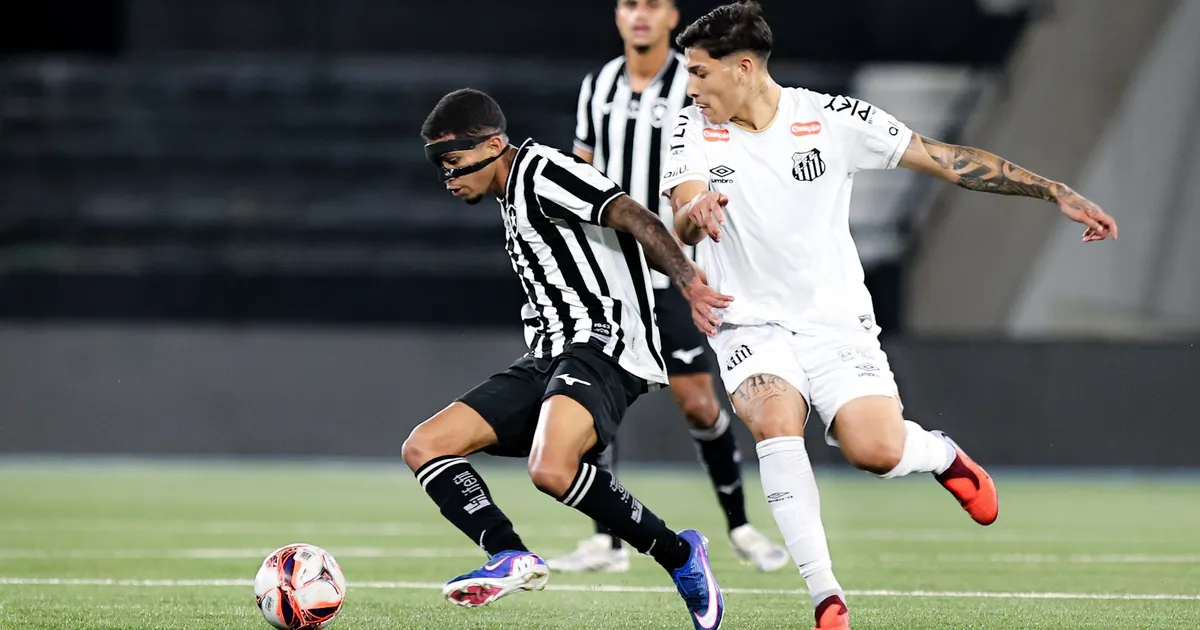 Botafogo vence Santos mas encerra trajetória no Brasileiro Sub-20