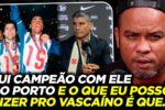 Carlos Alberto compartilha experiência com Pedro Emanuel e projeta futuro no Vasco