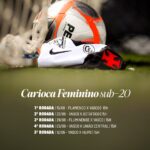 Vasco feminino sub-20 tem calendário definido para o Campeonato Carioca de 2026