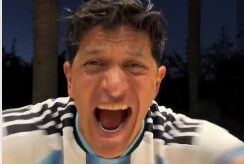 Argentina na final da Copa do Mundo: Germán Cano celebra classificação histórica com euforia