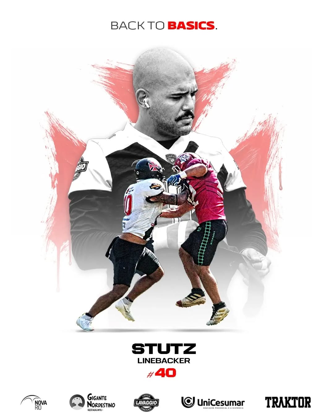 Vasco Almirantes anuncia retorno de Gabriel Stutz para reforçar defesa