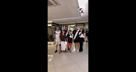 Sócios-torcedores encontram elenco do Vasco em Salvador
