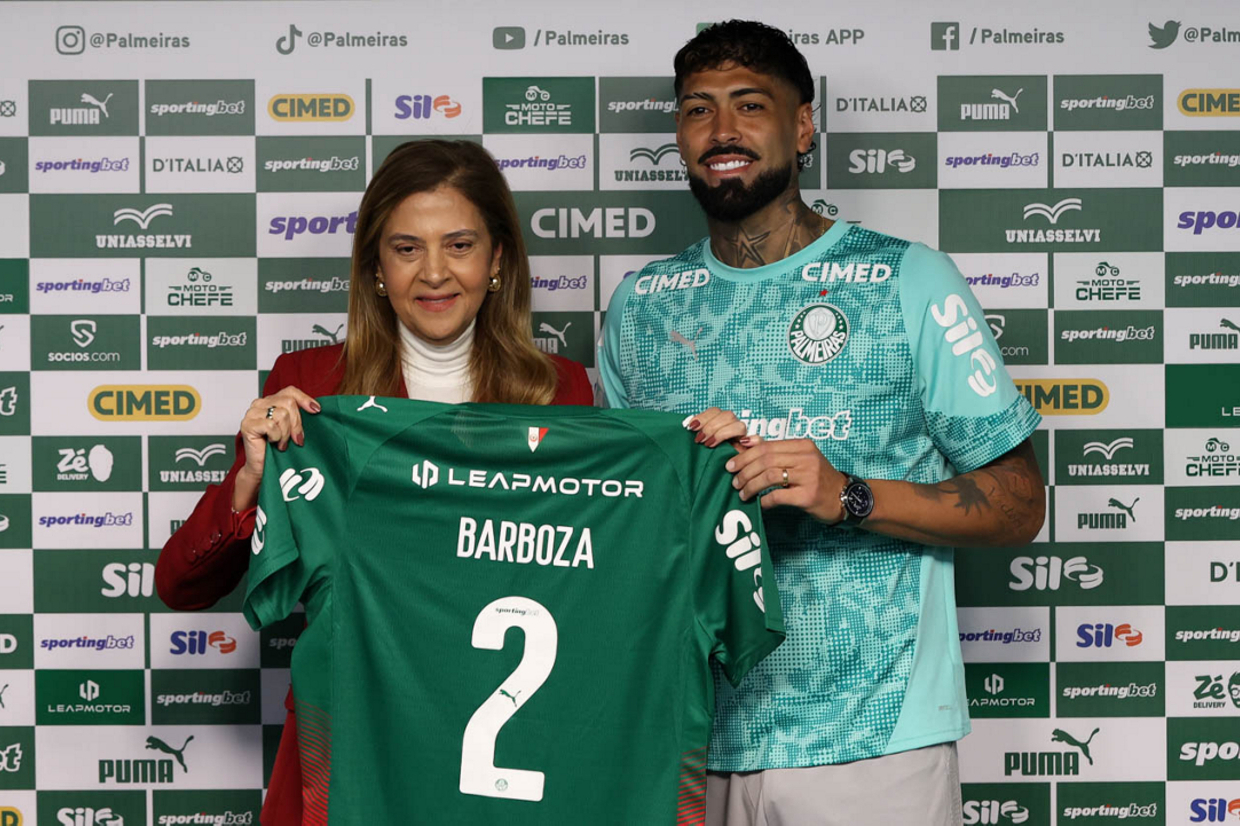 Barboza projeta estreia no Palmeiras e explica mudança de numeração
