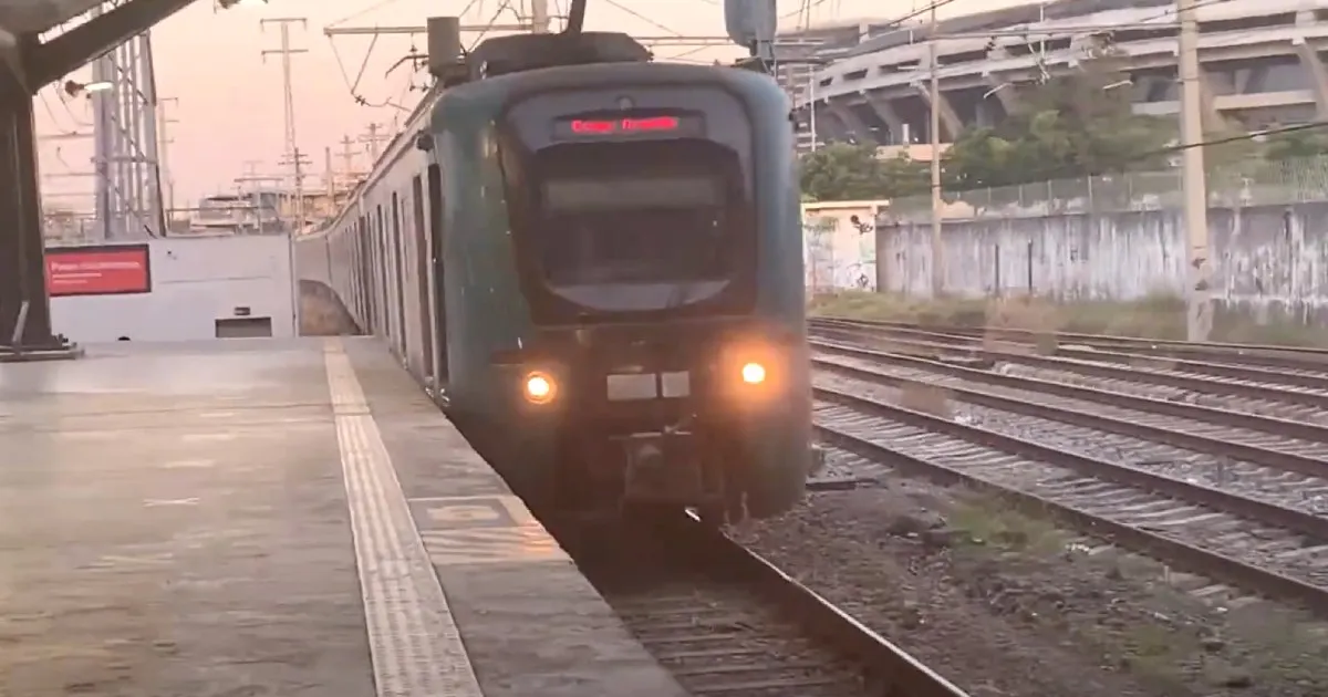 Transporte ferroviário reforçado para jogo entre Botafogo e Santos no Nilton Santos