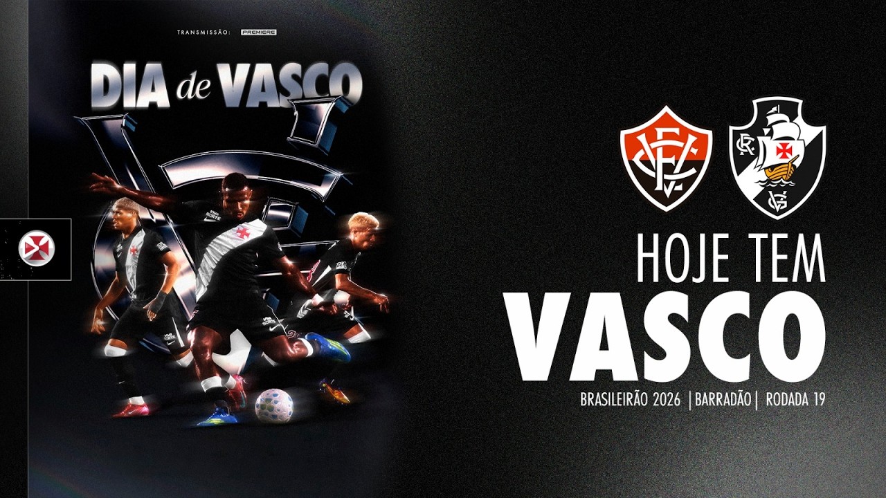 Vasco encara o Vitória no Barradão em duelo decisivo pela rodada 19 do Brasileirão