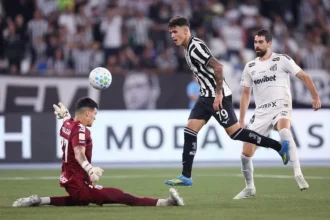 Botafogo supera Santos nos acréscimos e complica situação do Peixe no Brasileirão