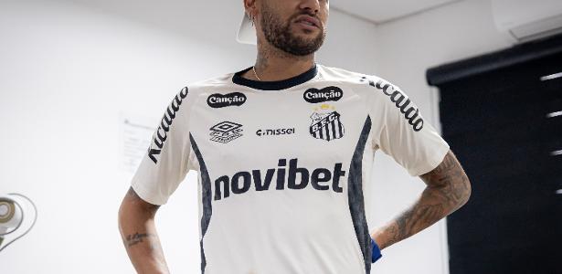 Neymar retorna ao Santos e Cuca avalia condições físicas do craque