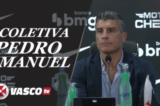 Pedro Emanuel analisa desempenho do Vasco após derrota para o Vitória