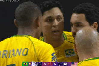 Brasil sofre revés para os Estados Unidos e vê situação na Liga das Nações se complicar